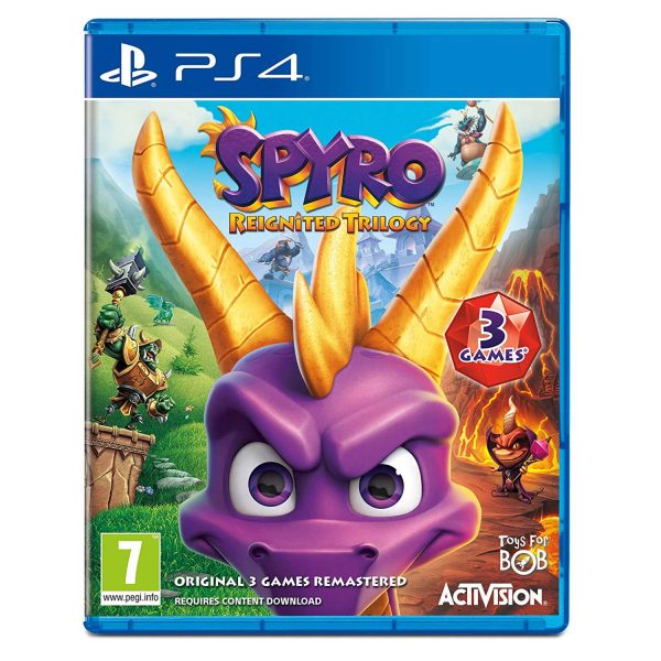 خرید بازی کارکرده Spyro Reignited Trilogy نسخه ps4