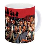 ماگ تو رنگی طرح red dead