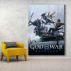 خرید تابلو طرح god of war