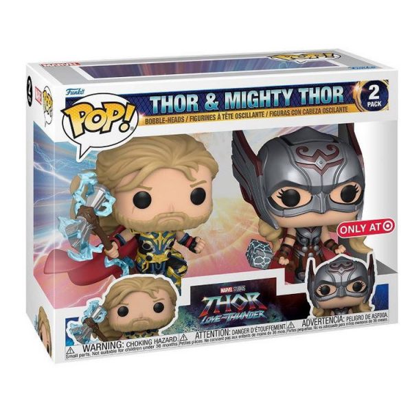 خرید فانکو POP! - شخصیت Mighty Thor & Thor از فیلم Thor: Love & Thunder