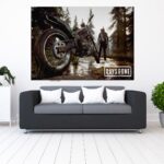 خرید تابلو طرح days gone