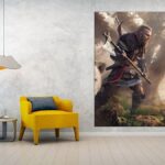 خرید تابلو طرح assassin valhalla
