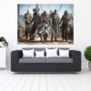 خرید تابلو طرح assassin's creed black flag
