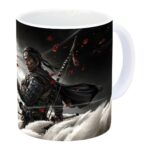خرید ماگ طرح ghost of tsushima