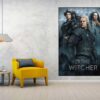 خرید تابلو طرح witcher