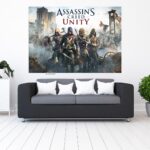 خریدتابلو طرح assassin's creed unity