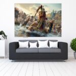 خریدتابلو طرح assassin's creed odyssey