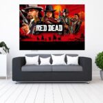 تابلو طرح red dead redemption 2