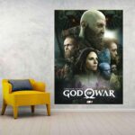 خریدتابلو طرح god of war 4