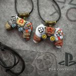 خرید گردنبند طرح dualshock 4