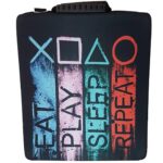 خریدکیف ضدضربه PS4 Pro - طرح آیکن های پلی استیشن
