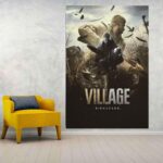 خرید تابلو طرح resident evil village