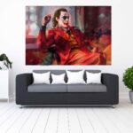 خرید تابلو طرح joker