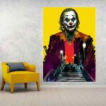 خرید تابلو طرح joker