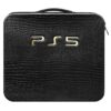 خرید کیف PlayStation 5 - طرح چرم مشکی