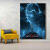 خرید تابلو طرح god of war