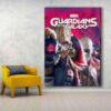 خرید تابلو طرح guardians of the galaxy game