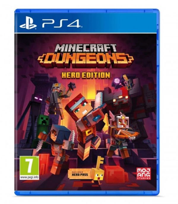 خرید بازی کارکرده Minecraft Dungeons Hero Edition نسخه ps4