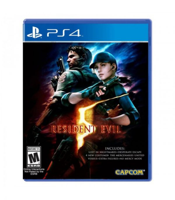خرید بازی کارکرده Resident Evil 5 نسخه ps4