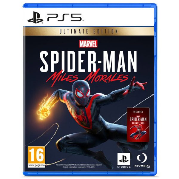 خرید بازی کارکرده Spider-Man: Miles Morales Ultimate Edition برای PS5