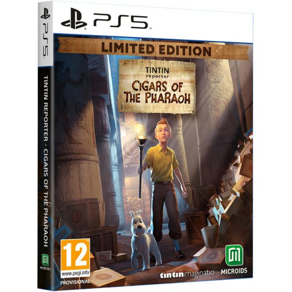 خرید بازی Tintin Reporter: Cigars of the Pharaoh نسخه محدود برای PS5