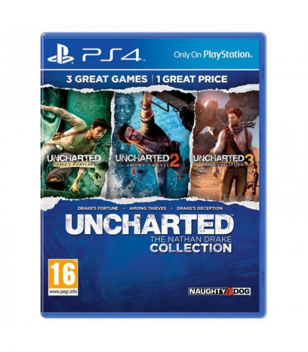 خریدبازی Uncharted Collection نسخه PS4