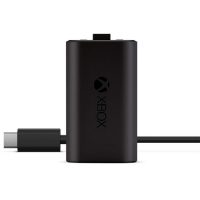 خرید باتری قابل شارژ کنترلر ایکس باکس + کابل USB-C برای کنترلر جدید ایکس باکس باتری XBOX